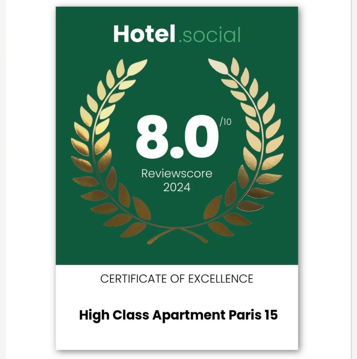High Class Apartment Paris 15 Exterior photo